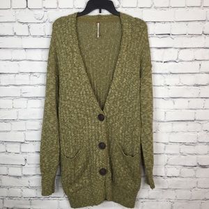 Free People Tunic Cardigan Sweater Very Oversized